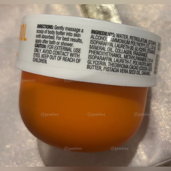 Brazil Sol Body Butter Pistachio & Caramel 6oz NWT - Picture 3 of 4